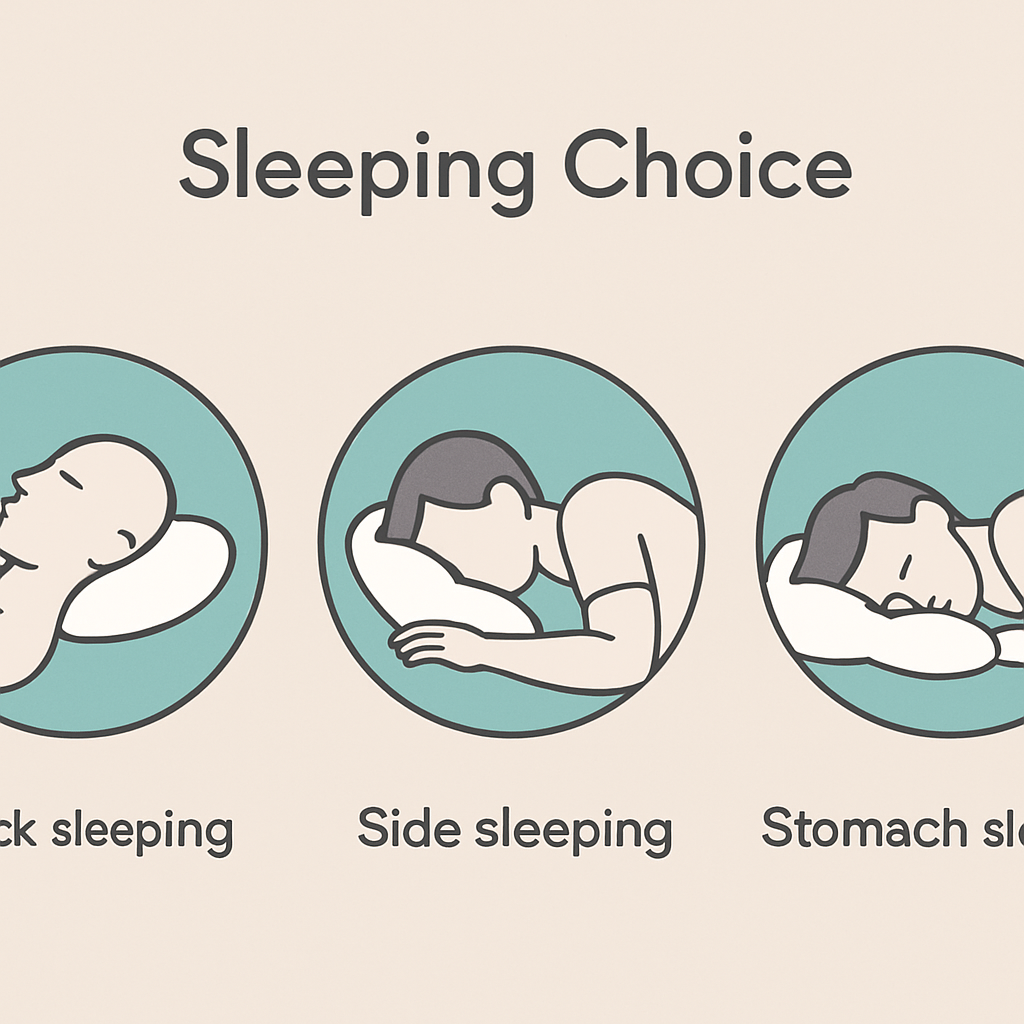 Side, Back, or Stomach: Choosing the Right Pillow for Your Sleeping Position