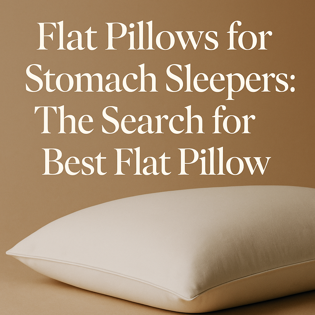 Flat Pillows for Stomach Sleepers: The Search for the Best Flat Pillow
