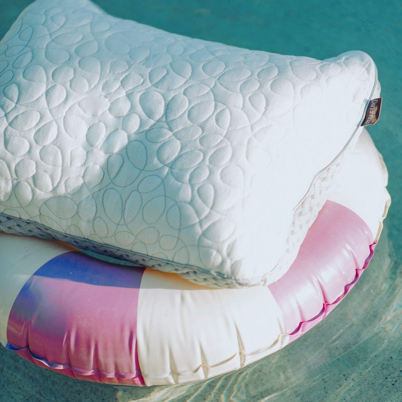 Water Pillow for Neck Pain? We Went Further—with a Dry Pillow That Still Feels Like Floating