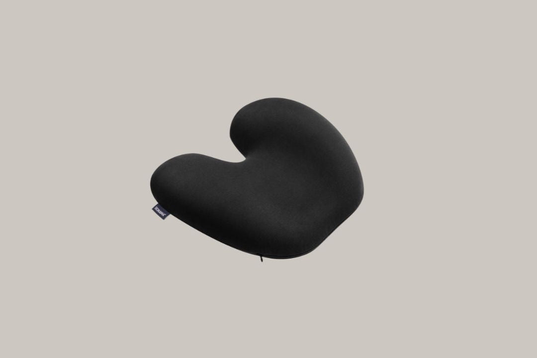 back pillow, back cushion, supportive cushion, extra-firm back cushion, black color cushion